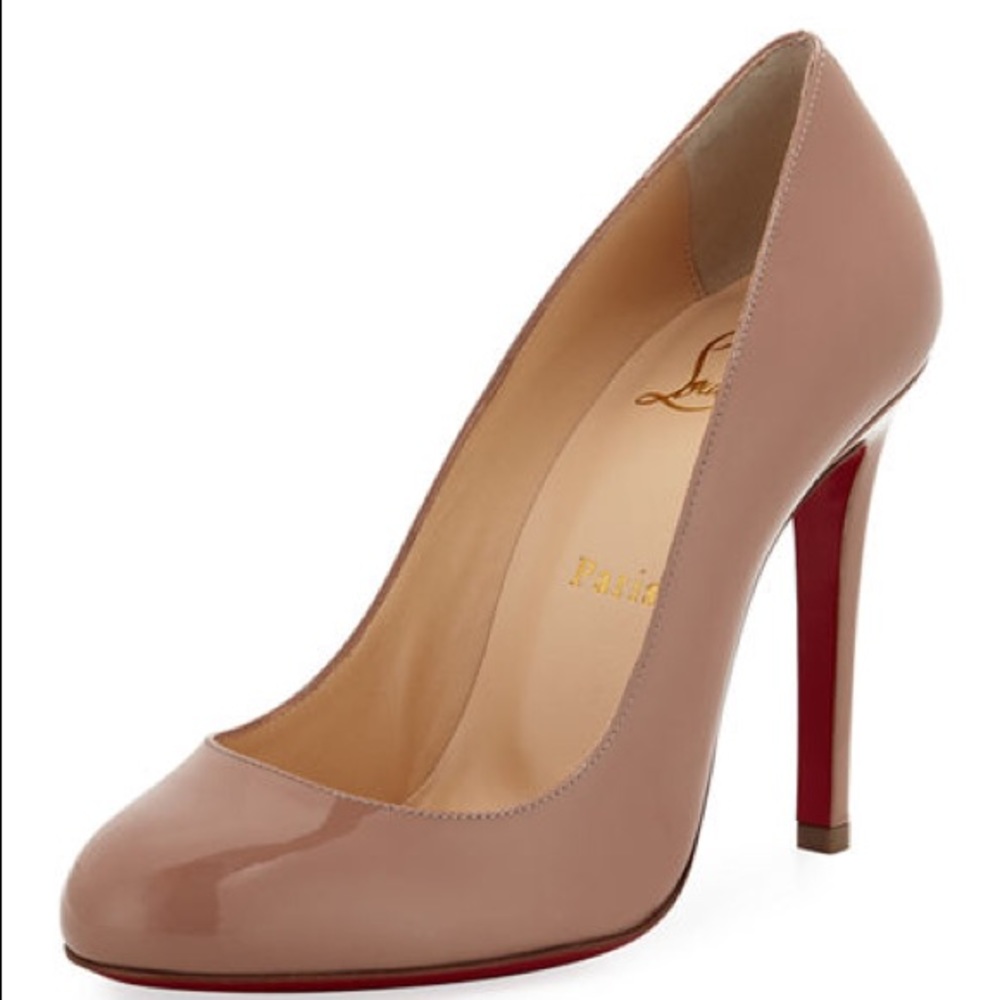 Brand New Christian Louboutin  patent pumps